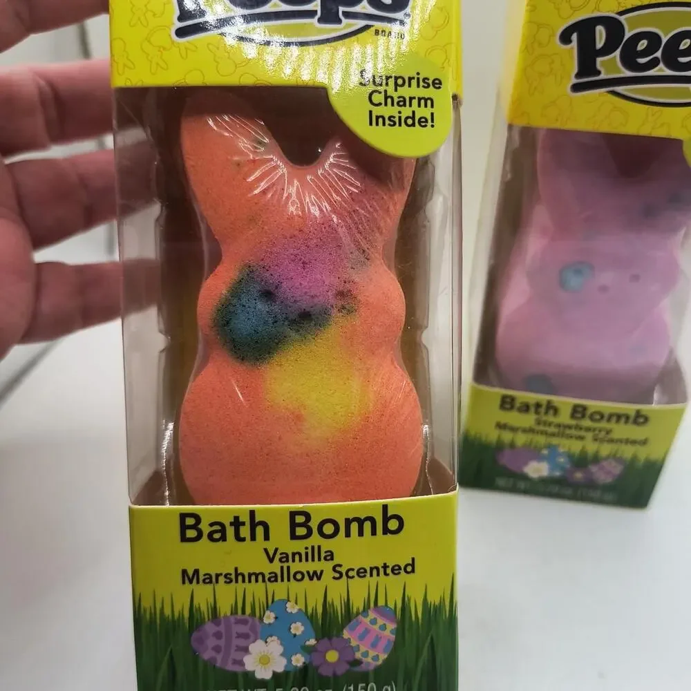 Peeps easter bath bombs